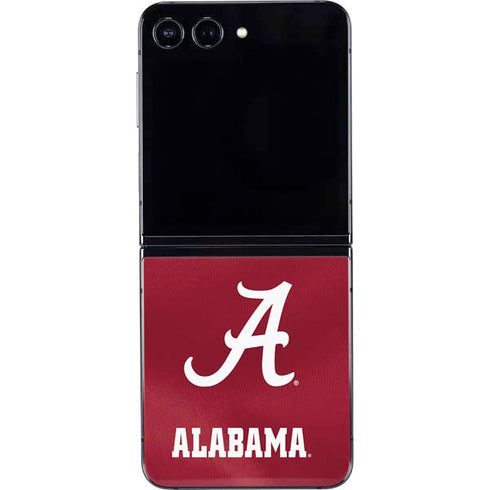 University of Alabama Maroon Jersey Galaxy Z Flip5 5G Skin